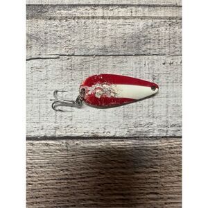 Vintage Dardevle Eppinger Spinnie Made in USA Wobble Wiggle Spoon Fishing Lure